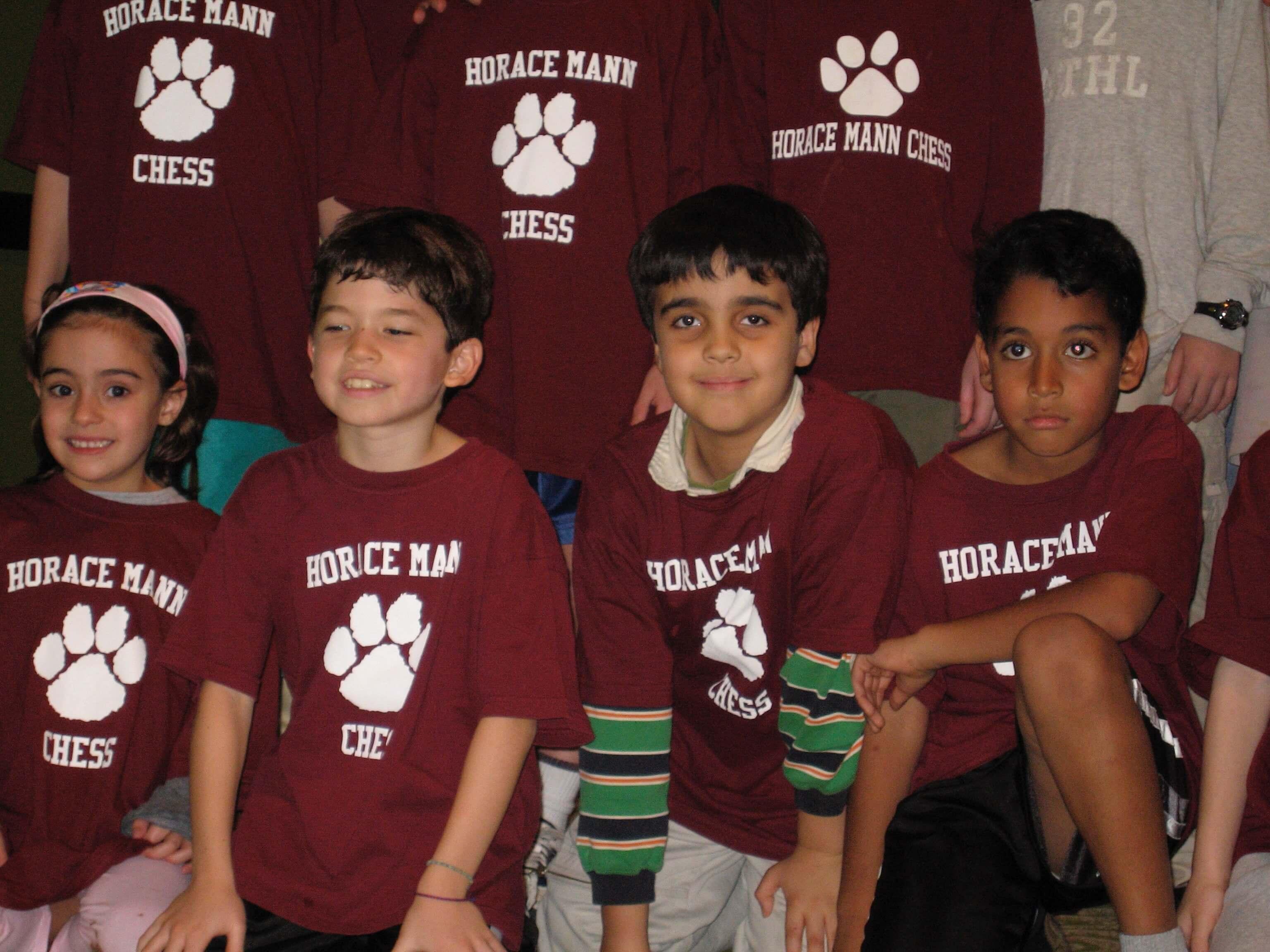 Rookly founders as kids on a chess team